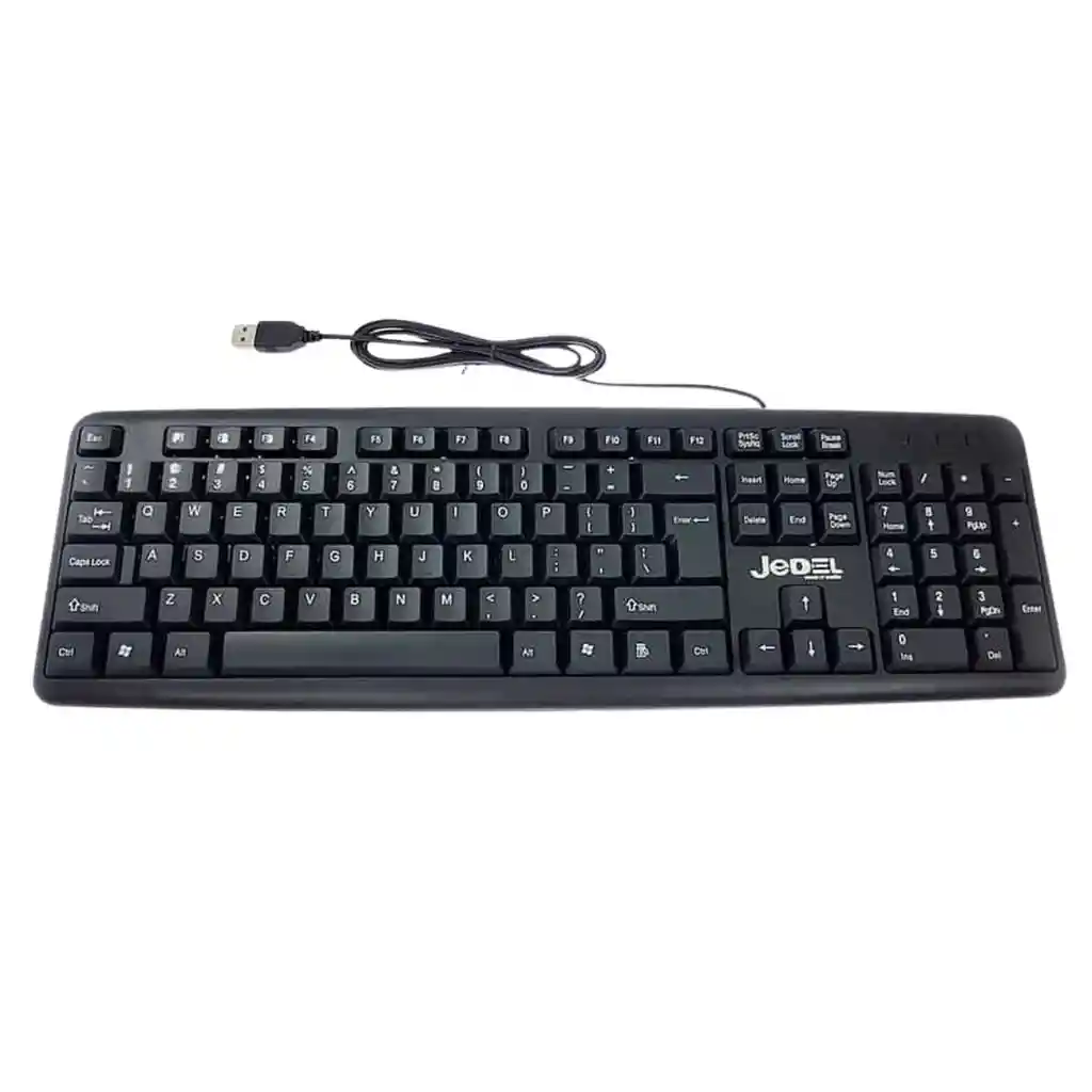 Teclado Alámbrico Con Cable Usb Para Pc Jedel K11