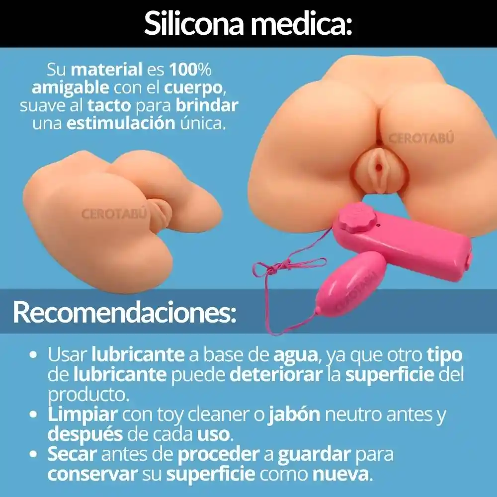 Vibrador Vagina Y Ano Realista 4d Masturbador Masculino