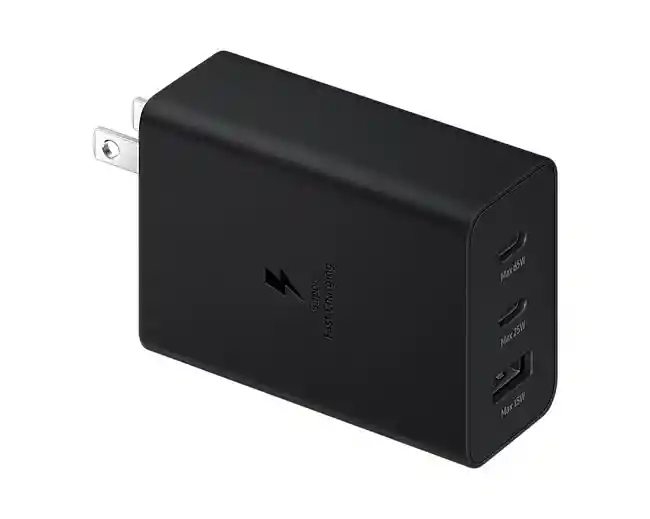 Cabeza Cargador Samsung 65w Original/ Carga Super Rapida/ Negro