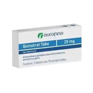 Quinotrat 25 Mg 10 Comprimidos