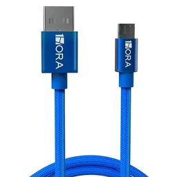 Cable De Carga Tipo C A Usb 2.4a Cab249 Azul