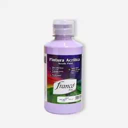 Franco Arte Pintura Acrilica - 250ml, Lila