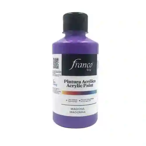 Franco Arte Pintura Acrilica - 250ml, Madona