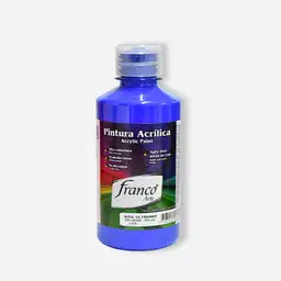 Franco Arte Pintura Acrilica - 250ml, Azul Ultramar