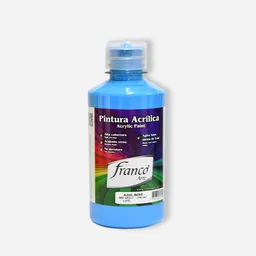 Franco Arte Pintura Acrilica - 250ml, Azul Bebe