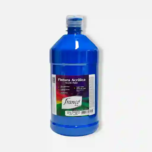 Franco Arte Pintura Acrilica - 1000ml, Azul