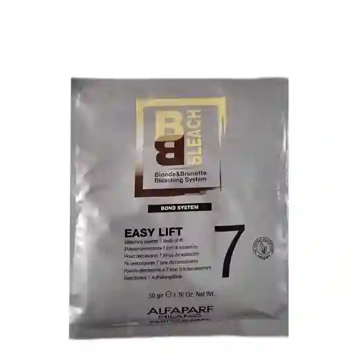 Alfaparf Bb Bleach Polvo Decolorante Easy Lift 7 Sobre 50gr