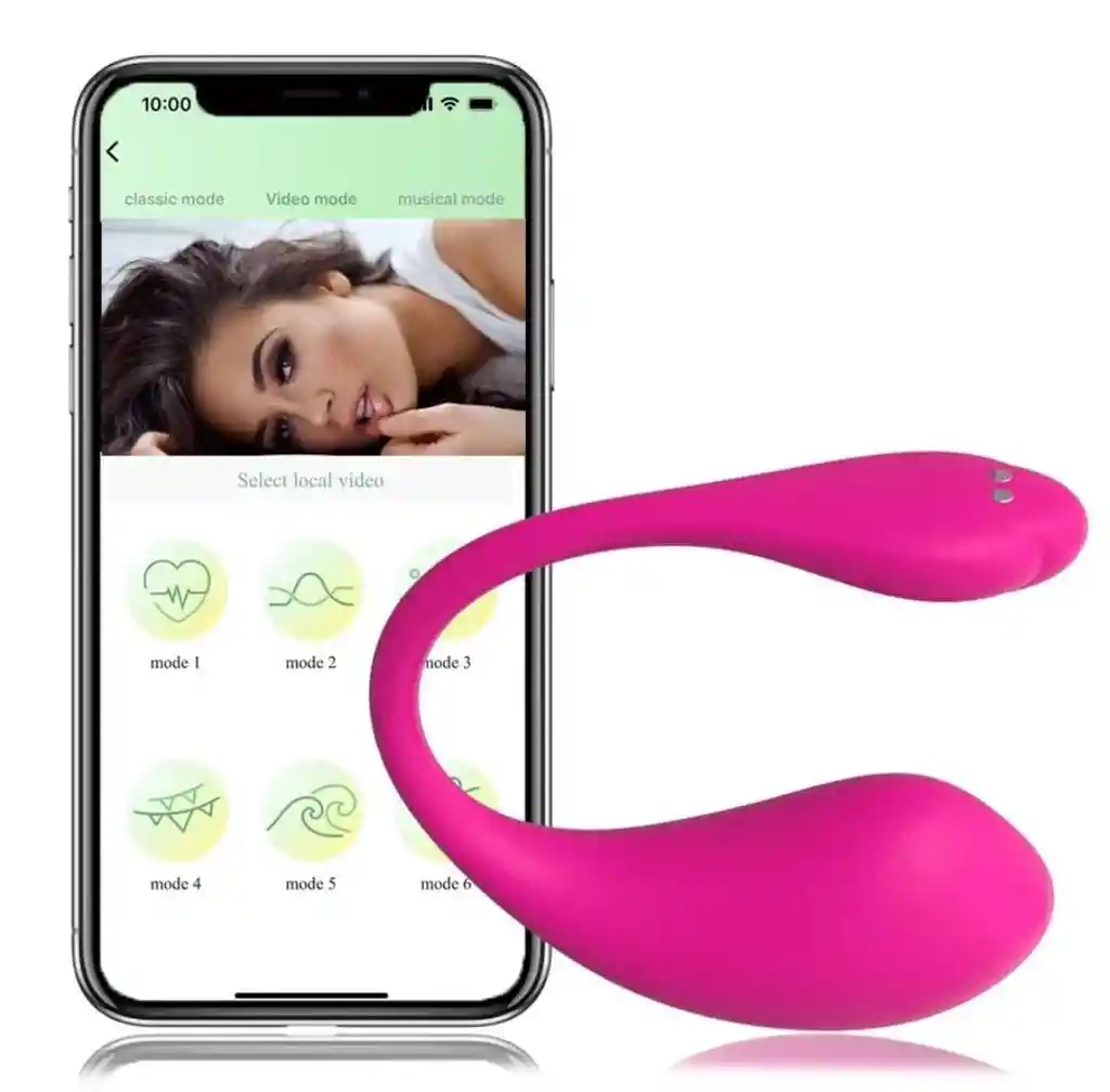 Vibrador Interactivo Videochat Control Por App Y Bluetooth Tipo Lush