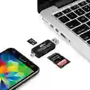 Adaptador Otg 3 En 1 /adaptador Usb A Tipo C, V8, Memoria Sd Y Micro Sd