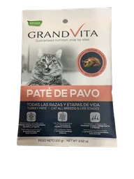 Grand Vita Pate De Pavo 100 Grs (gato)