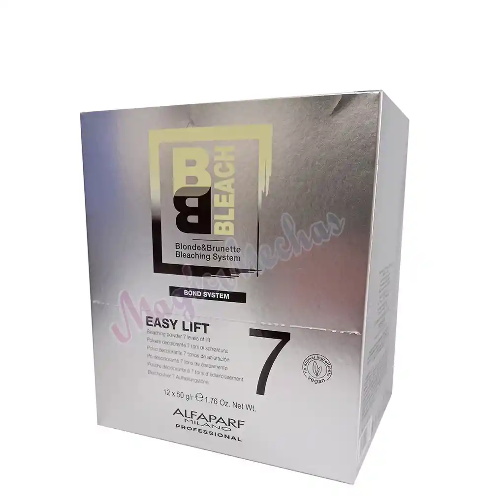 Alfaparf Bb Bleach Polvo Decolorante Easy Lift 7 X12 De 50gr