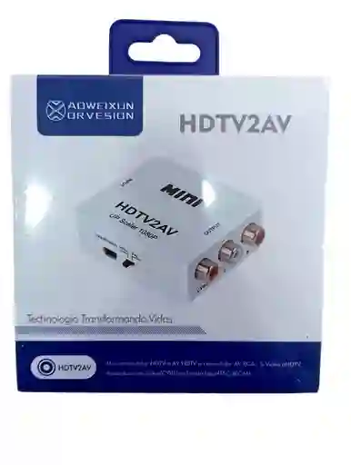 Adaptador Convertidor De Hdmi A Ayv