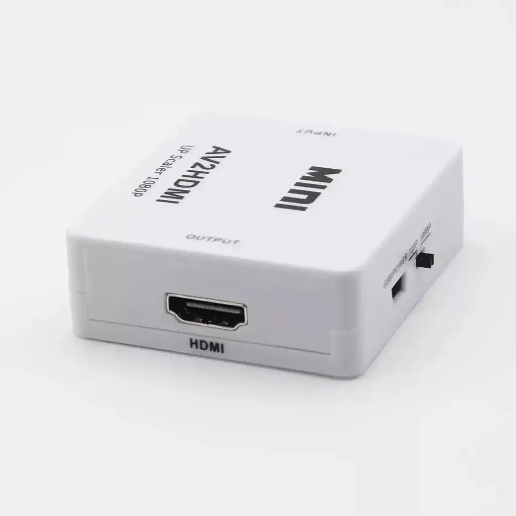 Adaptador Convertidor De Hdmi A Ayv