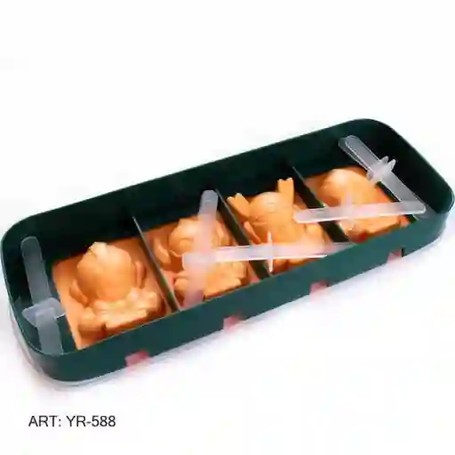 Molde Helados Cubetera Paletas Fk23d-223