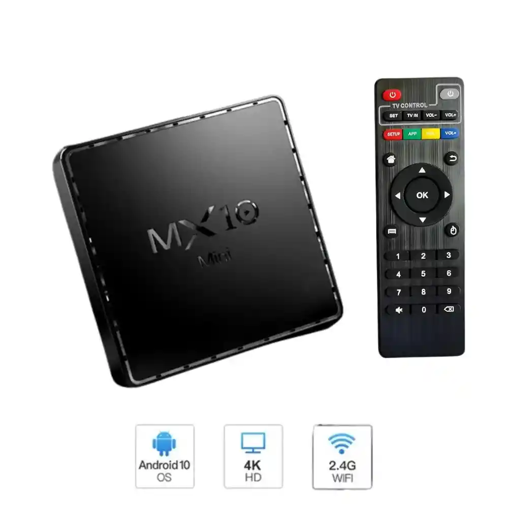 Andriod Tv Box Mx10 Mini 4k Smart Tv