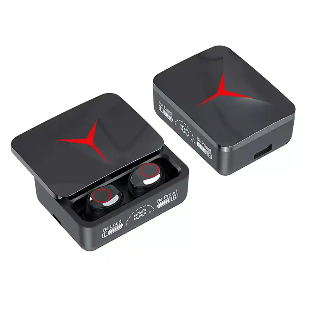 Audífonos Bluetooth For Juegos Con Pantalla Led M90