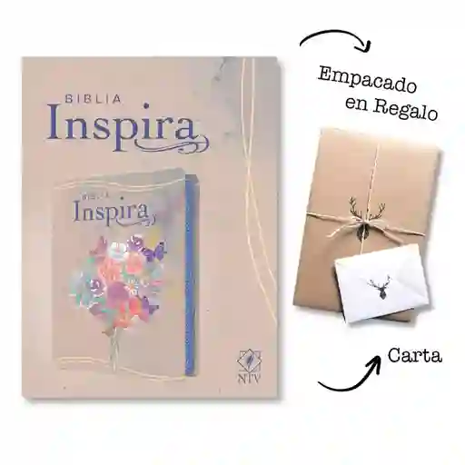 Biblia Inspira Ntv Sentipiel Acuarela Rosa