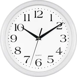 Reloj De Pared Blanco Decorativo Moderno Caropa 40´´