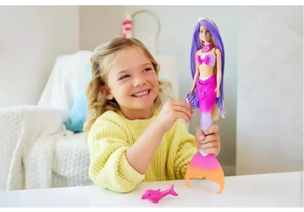 Barbie Sirena Color Malibú Magia.