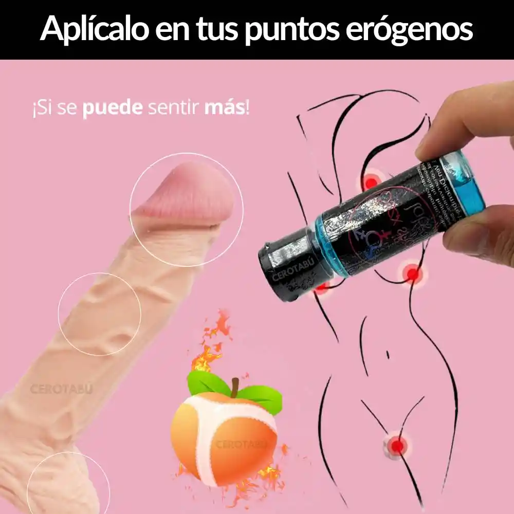 X3 Lubricante Intimo Aceite Comestible Caliente Saborizado