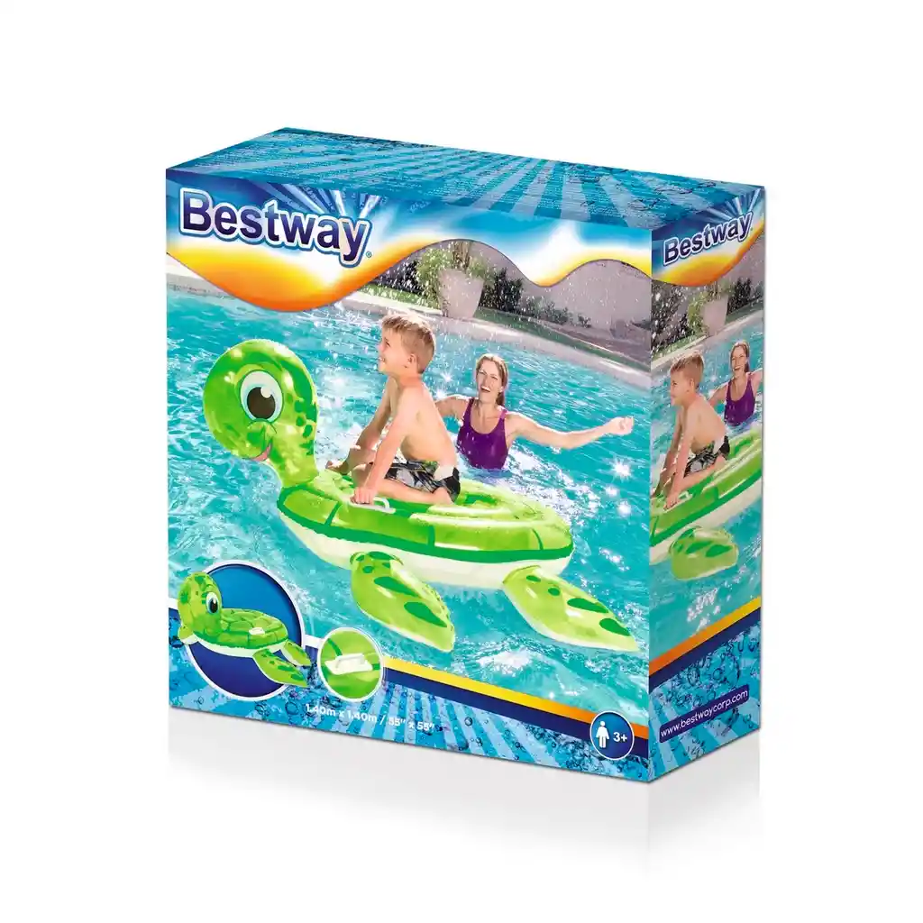 Flotador Piscina Inflable Bestway 41041 Tortuga