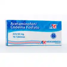 Acetaminofen/codeina 325/30mg Ag