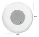 Parlante Bluetooth Resistente Al Agua Manos Libres Para Baño Color Blanco