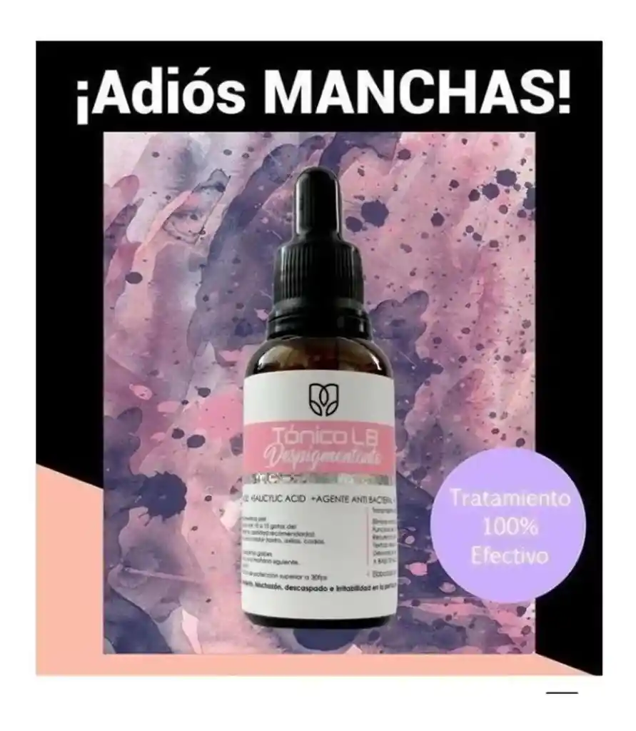 Tónico Quita Manchas Acné Despicmentante