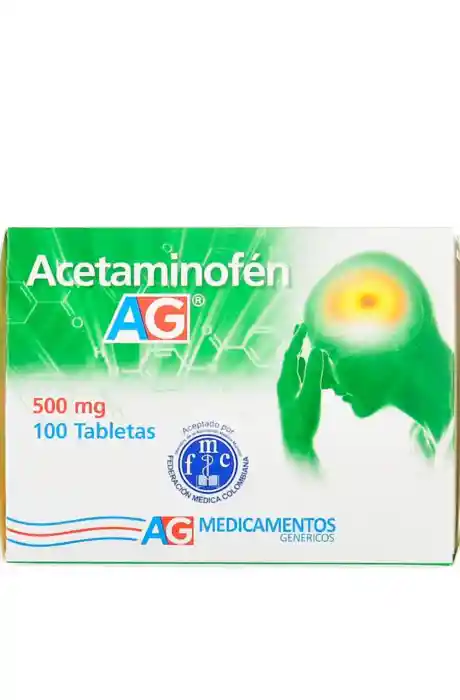 Acetaminofen 500mg Ag Sobre