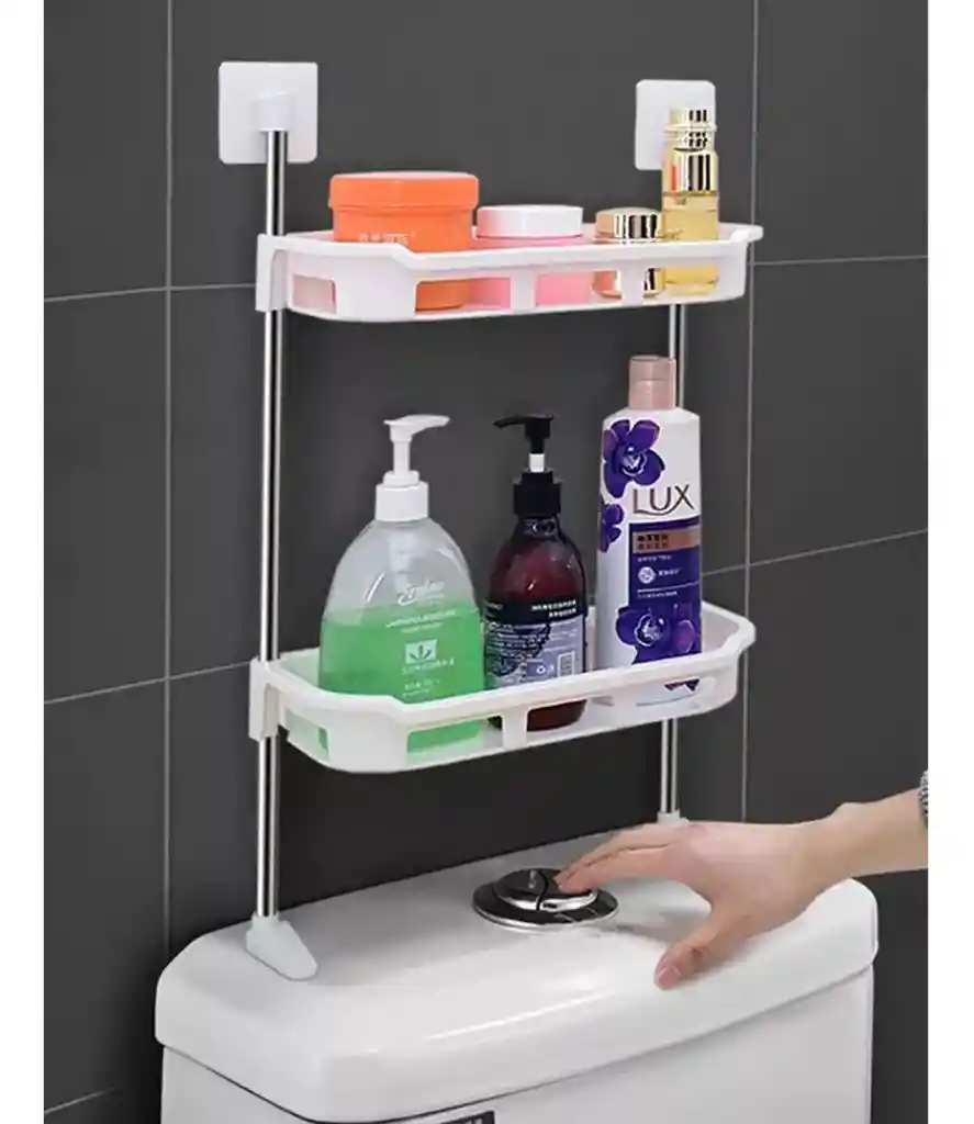 Organizador Estante Para Baño Repisa Inodoro Multifuncional