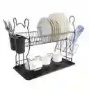 Escurridor De Platos Organizador De Cocina 2605