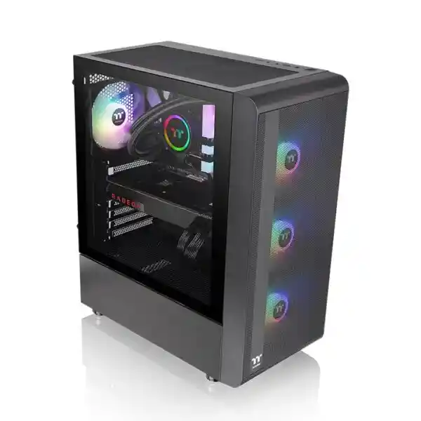 Chasis Gamer Thermaltake S200 Tg Fuente Thermaltake 650w 80+ Bronze