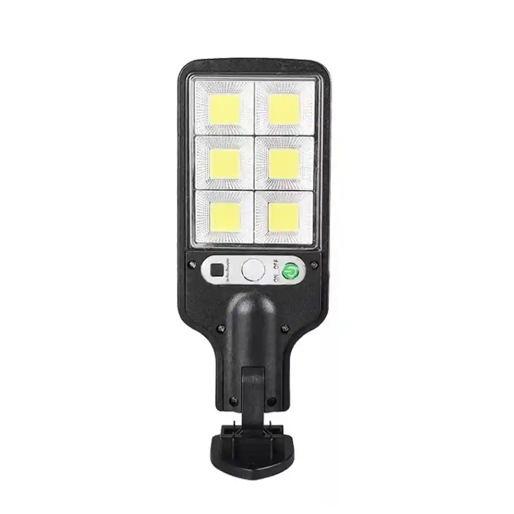 Lampara Reflector Led Con Panel Solar Exterior Con Control