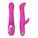 Vibrador Consolador Doble Estimulacion Recargable Atenea + Bala Vibradora Gladme