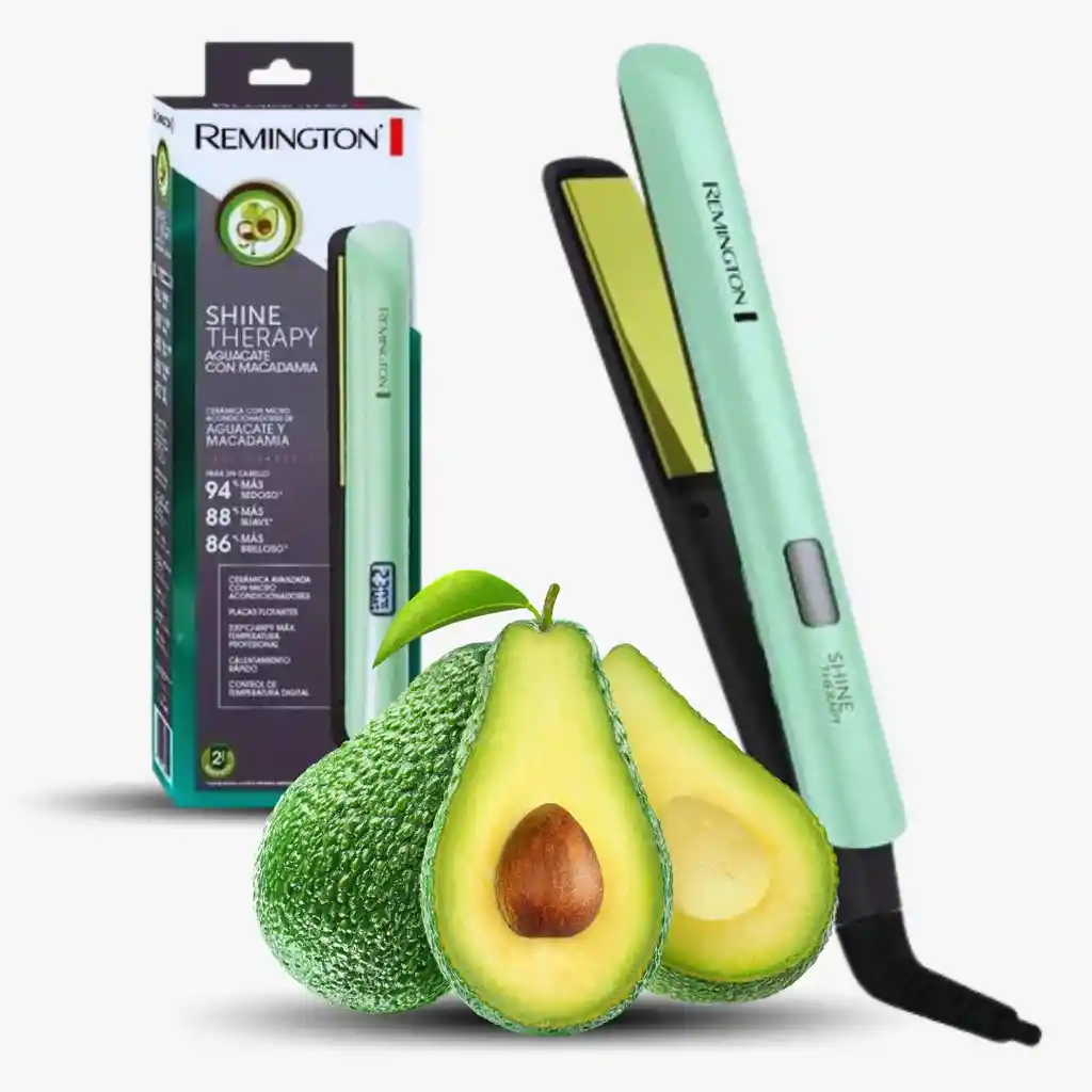 Plancha Para Cabello Remington Digital 430ºf Aguacate Original Recomendada