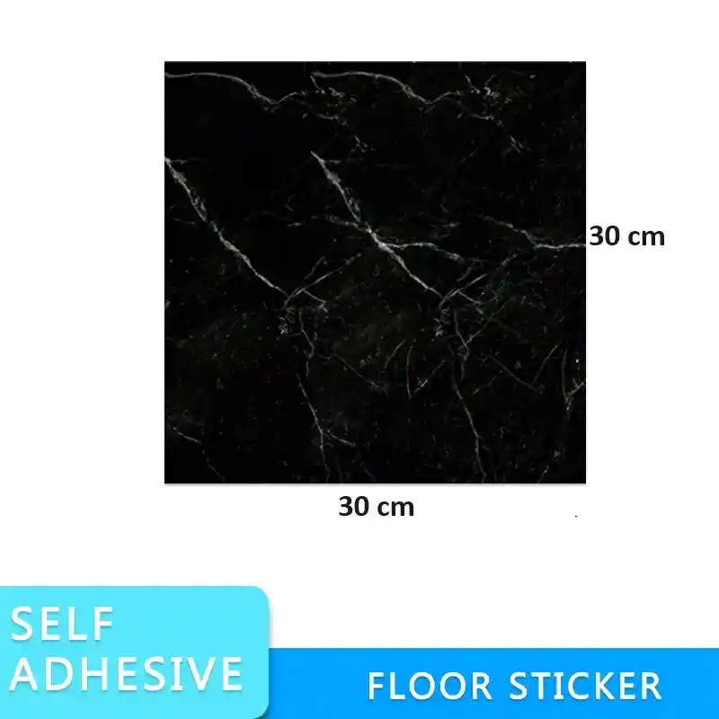 Azulejo Adhesivo 30x30 Negra Fk23d-236