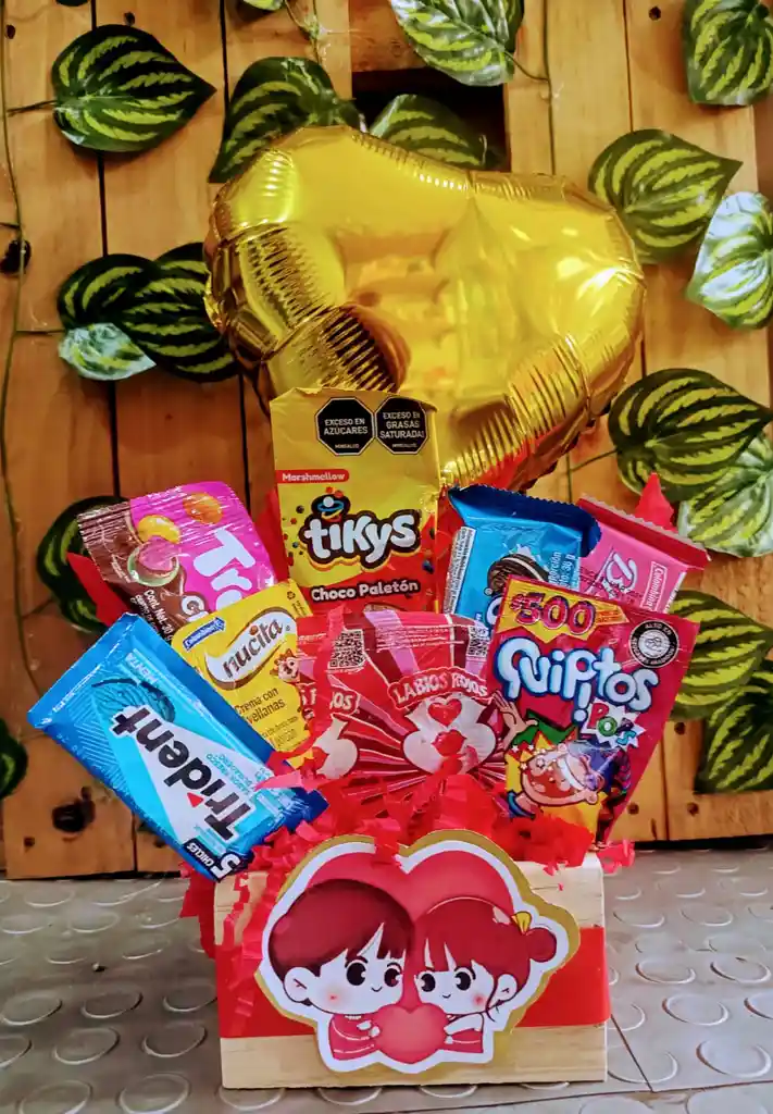 Caja Dulce Amor2 ( Cumpleaños ,amor, Aniversario, Meses, Grado)