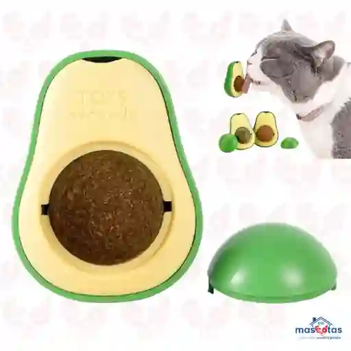 Juguete Para Gato Bola De Catnip Tipo Aguacate