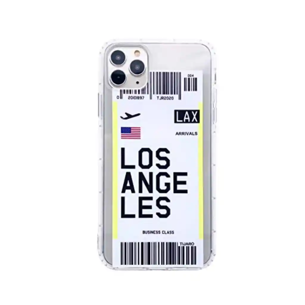 Funda Estuche Ticket Países Compatible Iphone 11 Los Angeles