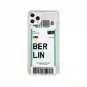 Funda Estuche Ticket Países Compatible Iphone 11 Berlin