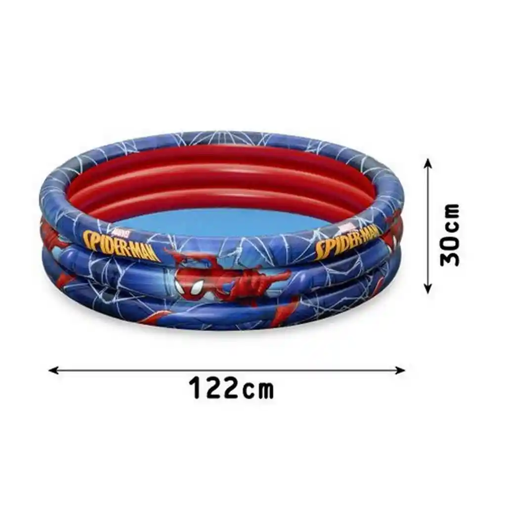 Piscina Inflable Redonda Bestway Marvel Spider-man 98018