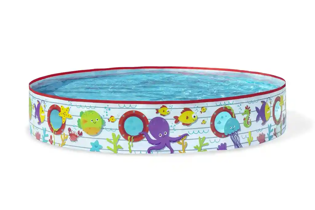 Piscina Niños Grande Acuario Rigida 152x 25cm Bestway 55029