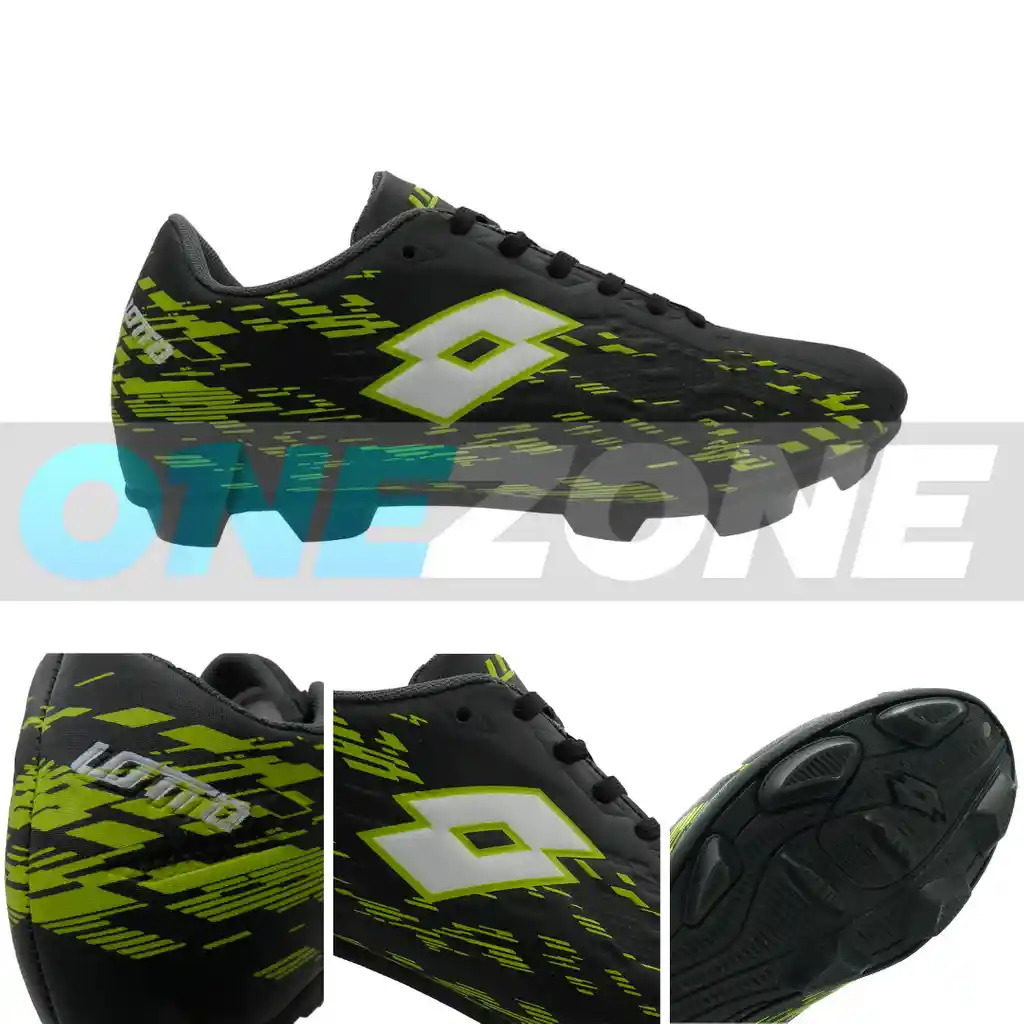 Guayo Adulto Lotto Milano Rb-h2 Talla: 7/ Negro-verde