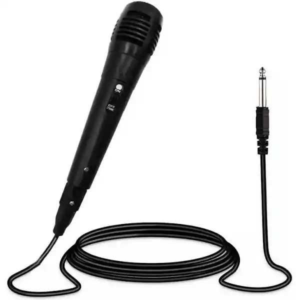 Microfono Universal Con Cable 3m Parlante Activo Karaoke