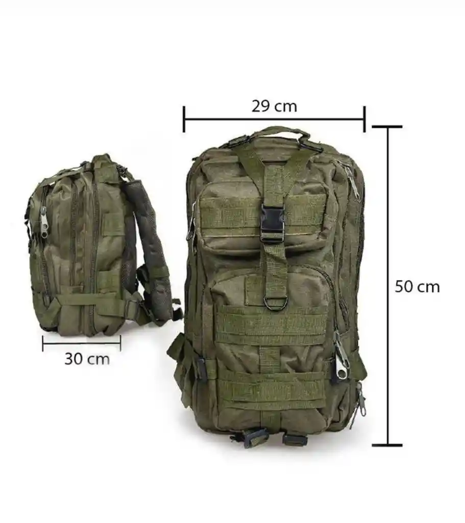 Maleta Militar Mochila Deportiva Morral De Viaje Unisex