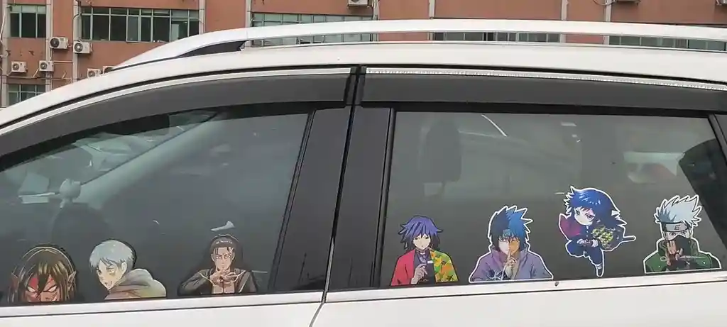 Quality Sticker 3d Anime 17