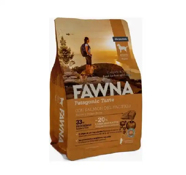 Fawna Perro Adulto Raza Pequeña X 3kg (salmón Del Pacífico)