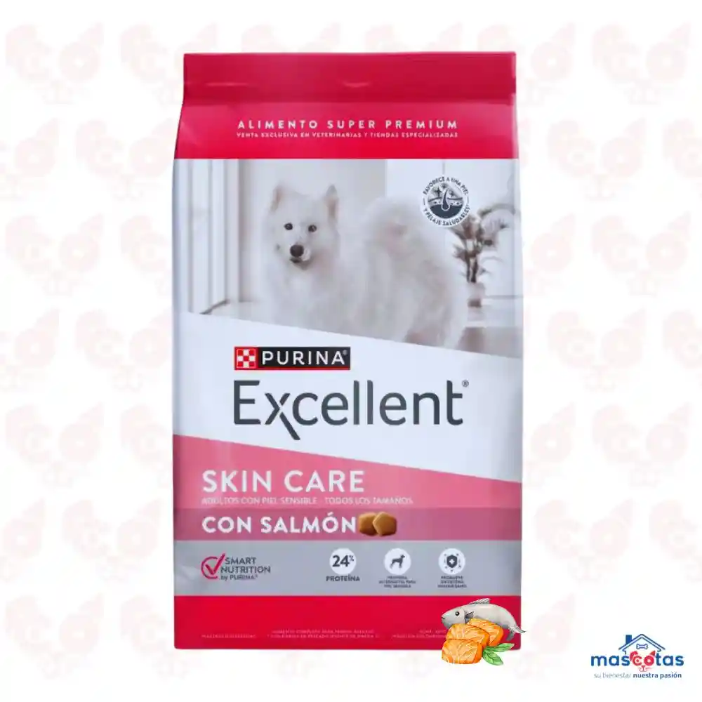 Alimento Para Perro Excellent Adult Skin Care Salmon 3 Kg