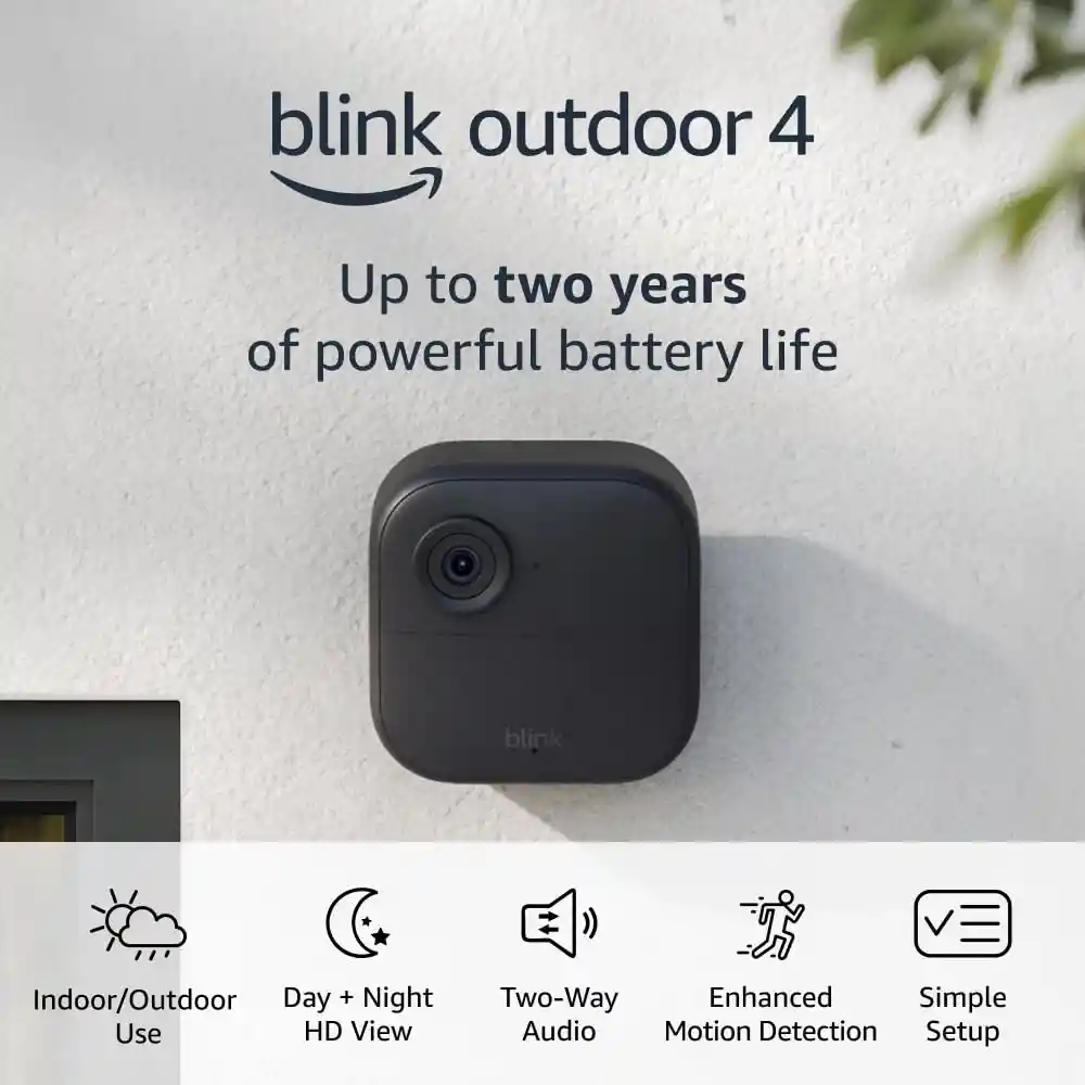 Blink Outdoor 4ta Generación Cámara De Seguridad Hd Inalámbrica