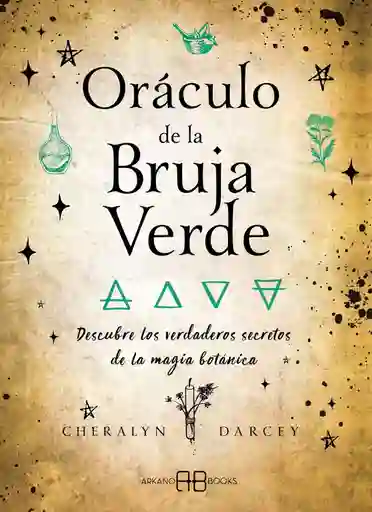 Oráculo De La Bruja Verde: Libro Y 44 Cartas